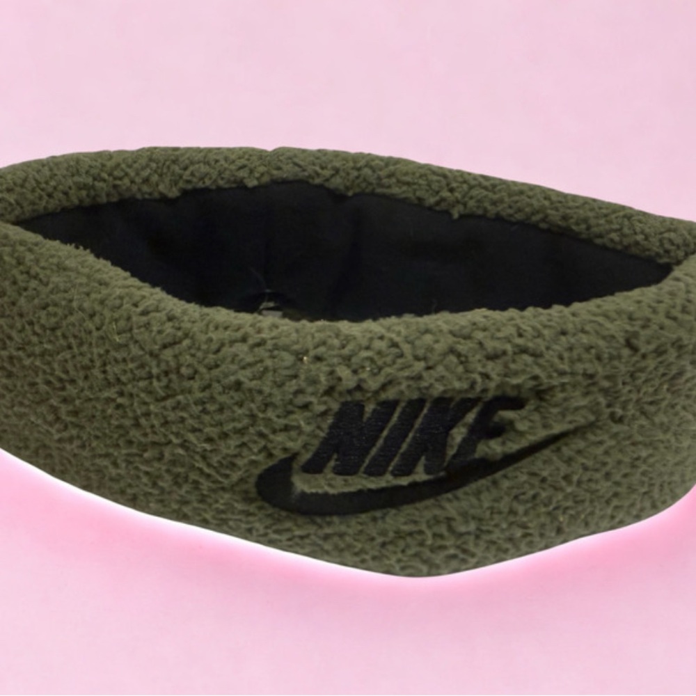 Nike Military style Green Fleece Headband